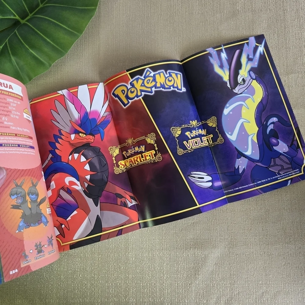 POKÉMON | Scarlet & Violet Handook Stats & Facts